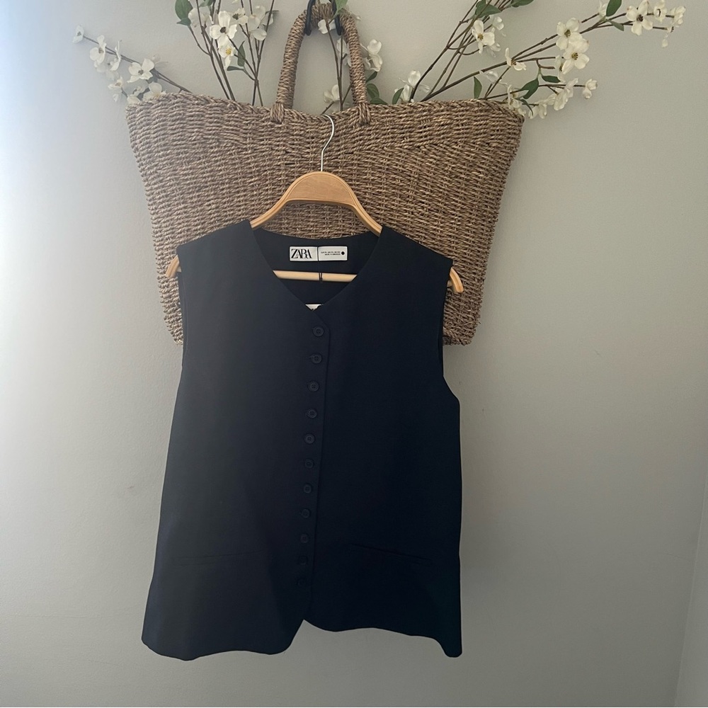 ZARA grey vest